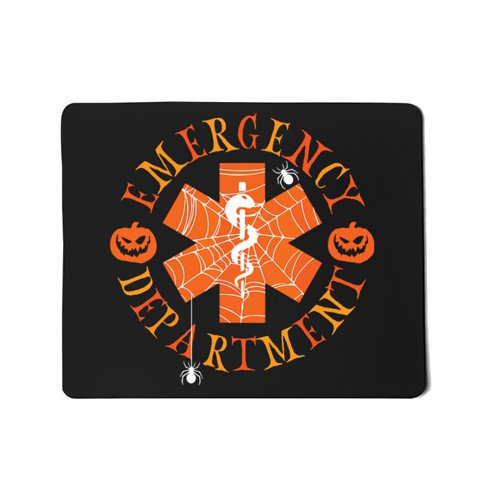 Emergency Department Halloween Emergency Room Nursing Nurse Mousepad