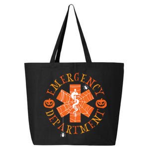 Emergency Department Halloween Emergency Room Nursing Nurse 25L Jumbo Tote