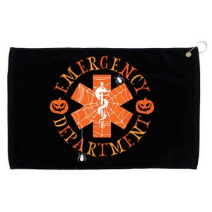 Emergency Department Halloween Emergency Room Nursing Nurse Grommeted Golf Towel