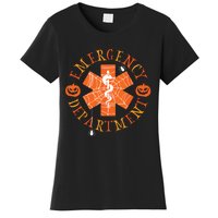 Emergency Department Halloween Emergency Room Nursing Nurse Women's T-Shirt