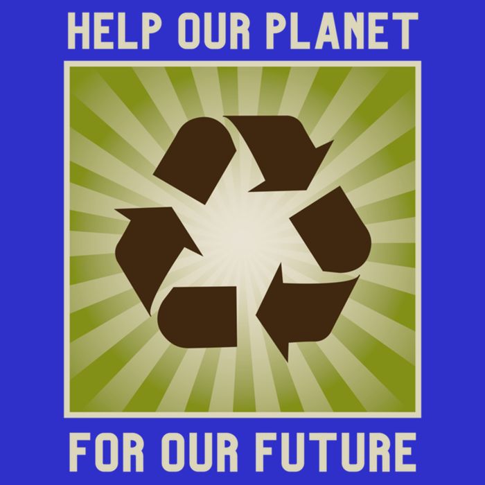 Earth Day Help Our Planet Future Reduce Reuse Recycle Logo Cute Gift Bag