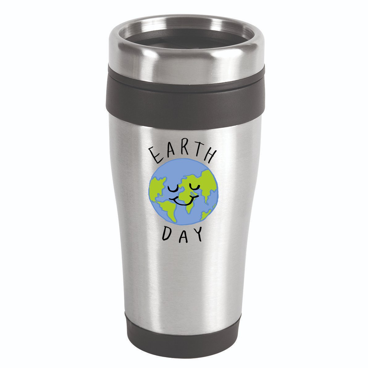 Earth Day Happy Planet 16oz Travel Tumbler