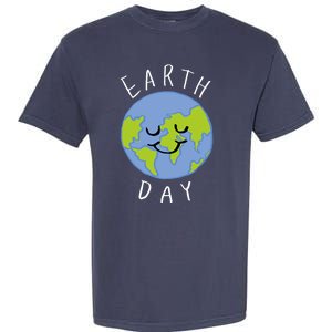 Earth Day Happy Planet Garment-Dyed Heavyweight T-Shirt