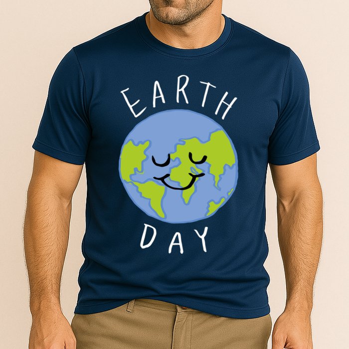 Earth Day Happy Planet Performance Shirt