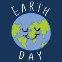 Earth Day Happy Planet Flatbill Hat