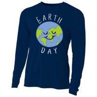 Earth Day Happy Planet Cooling Performance Long Sleeve Crew