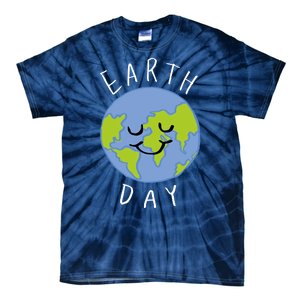 Earth Day Happy Planet Tie-Dye T-Shirt