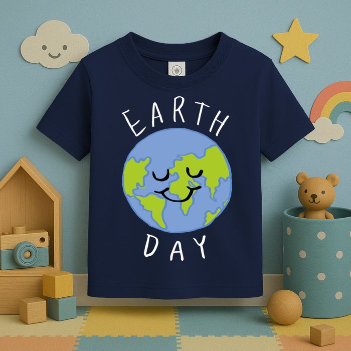 Earth Day Happy Planet Toddler T-Shirt