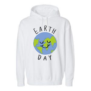 Earth Day Happy Planet Garment-Dyed Fleece Hoodie