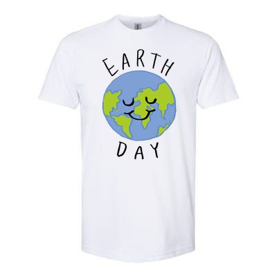 Earth Day Happy Planet Softstyle® CVC T-Shirt