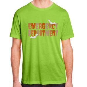 Emergency Departt Halloween Emergency Room Nursing Nurse Cute Gift Adult ChromaSoft Performance T-Shirt