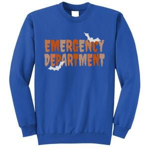 Emergency Departt Halloween Emergency Room Nursing Nurse Cute Gift Sweatshirt