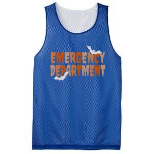 Emergency Departt Halloween Emergency Room Nursing Nurse Cute Gift Mesh Reversible Basketball Jersey Tank