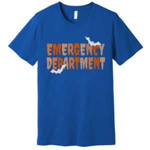 Emergency Departt Halloween Emergency Room Nursing Nurse Cute Gift Premium T-Shirt