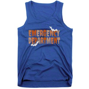 Emergency Departt Halloween Emergency Room Nursing Nurse Cute Gift Tank Top