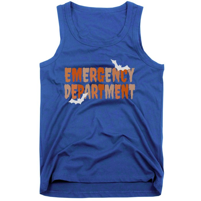 Emergency Departt Halloween Emergency Room Nursing Nurse Cute Gift Tank Top