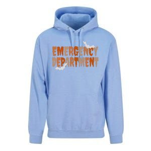 Emergency Departt Halloween Emergency Room Nursing Nurse Cute Gift Unisex Surf Hoodie