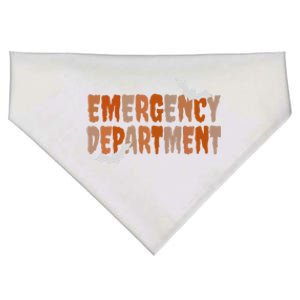 Emergency Departt Halloween Emergency Room Nursing Nurse Cute Gift USA-Made Doggie Bandana