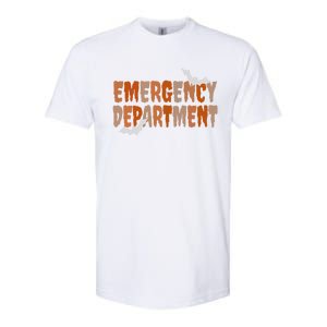 Emergency Departt Halloween Emergency Room Nursing Nurse Cute Gift Softstyle CVC T-Shirt