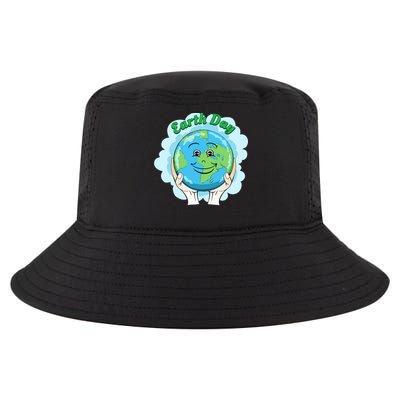 Earth Day Happy Globe Cool Comfort Performance Bucket Hat