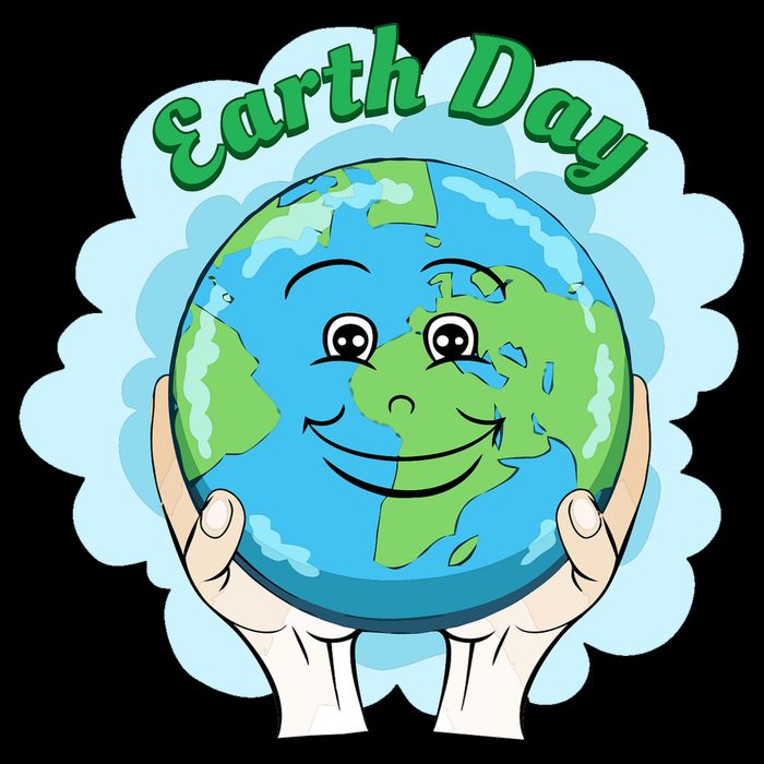 Earth Day Happy Globe Drawstring Bag