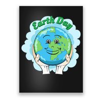 Earth Day Happy Globe Poster