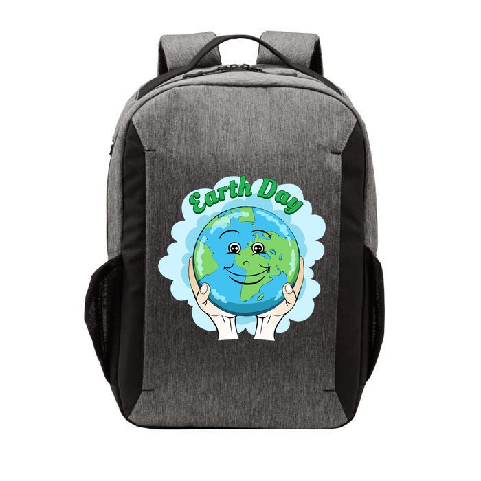 Earth Day Happy Globe Vector Backpack