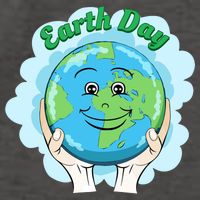 Earth Day Happy Globe Vector Backpack