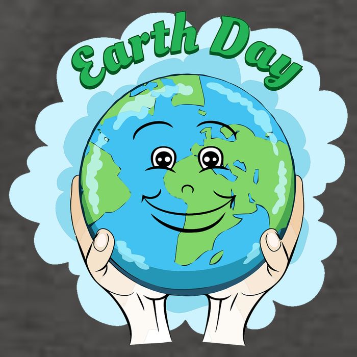 Earth Day Happy Globe Vector Backpack