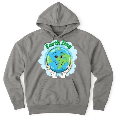 Earth Day Happy Globe Hoodie