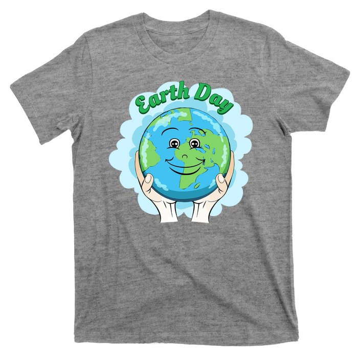 Earth Day Happy Globe T-Shirt