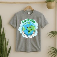 Earth Day Happy Globe T-Shirt