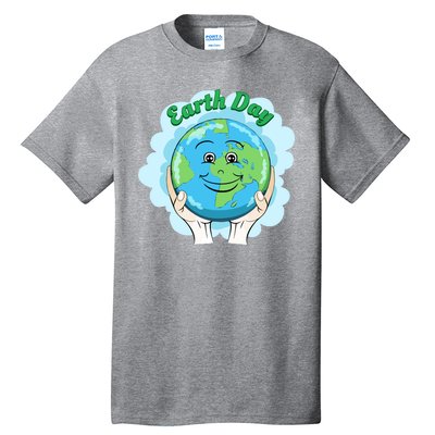 Earth Day Happy Globe Tall T-Shirt