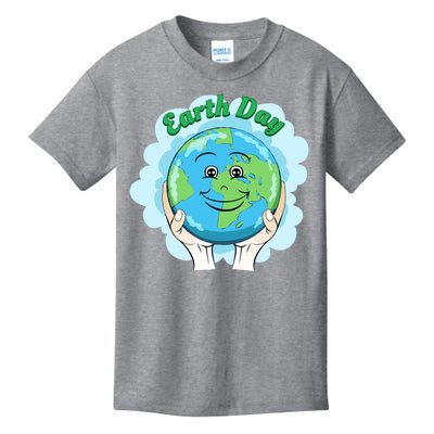 Earth Day Happy Globe Kids T-Shirt