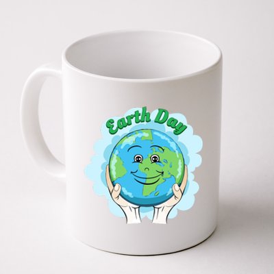 Earth Day Happy Globe Coffee Mug