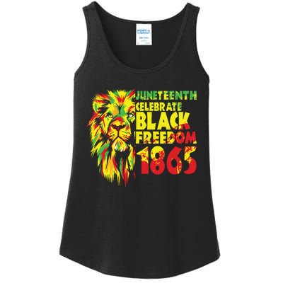 Emancipation Day Is Great With 1865 Juneteenth Celebrate Day Ladies Essential Tank