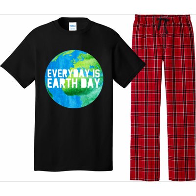 Every Day Is Earth Day 1970 Environtal Green Gift Pajama Set