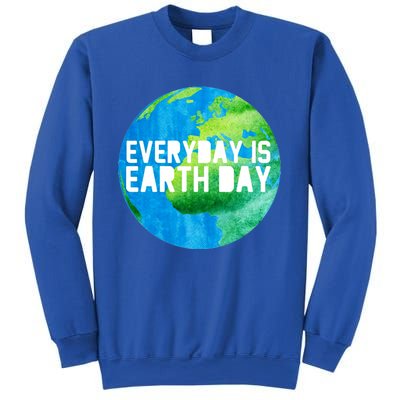 Every Day Is Earth Day 1970 Environtal Green Gift Sweatshirt