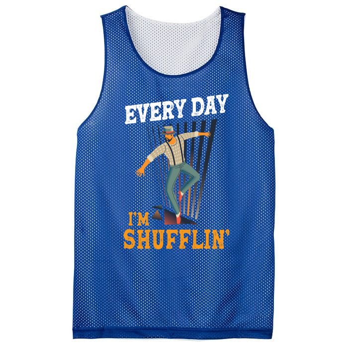 Every Day I´m Shufflin Tap Dance Tapdancing Outfit Great Gift Mesh Reversible Basketball Jersey Tank