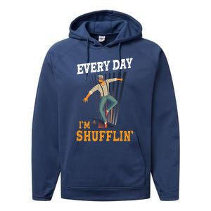 Every Day I´m Shufflin Tap Dance Tapdancing Outfit Great Gift Performance Fleece Hoodie