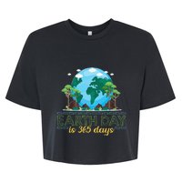 Earth Day is 365 Days Bella+Canvas Jersey Crop Tee