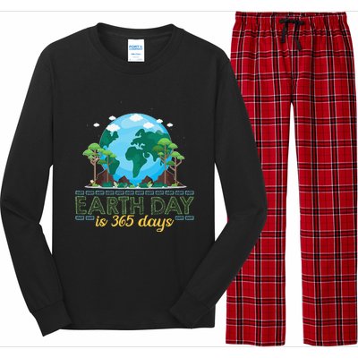 Earth Day is 365 Days Long Sleeve Pajama Set