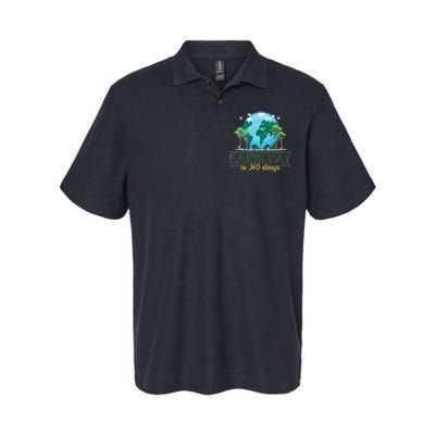 Earth Day is 365 Days Softstyle Adult Sport Polo