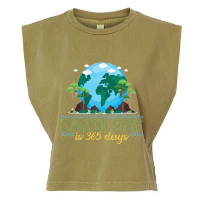 Earth Day is 365 Days Garment-Dyed Women's Muscle Tee