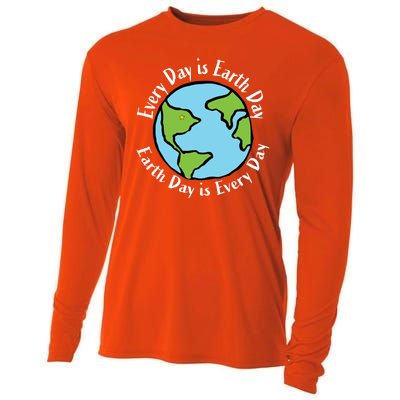 Every Day Is Earth Day World Cooling Performance Long Sleeve Crew