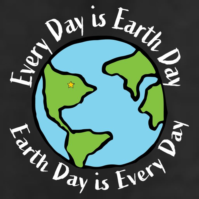 Every Day Is Earth Day World Cool Comfort Performance Bucket Hat