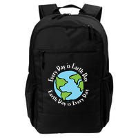 Every Day Is Earth Day World Backpack