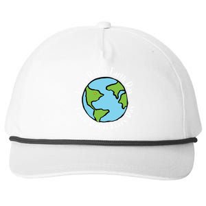 Every Day Is Earth Day World Snapback Five-Panel Rope Hat