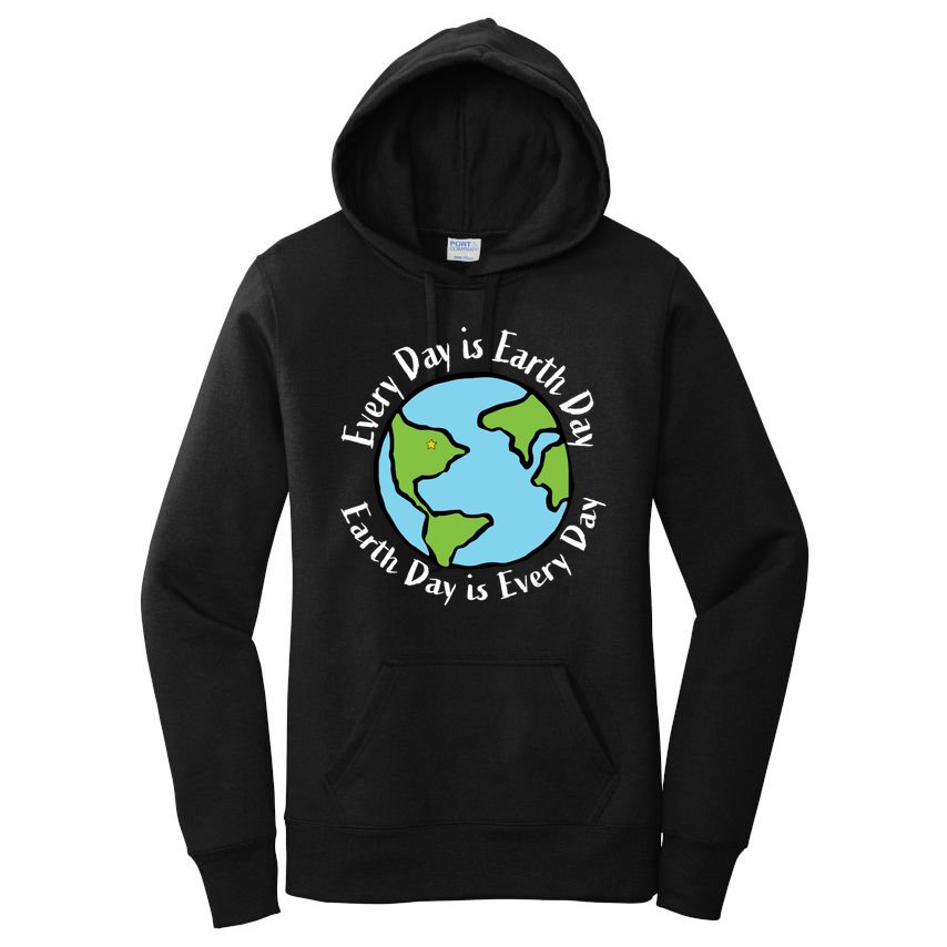 Every Day Is Earth Day World Women's Pullover Hoodie