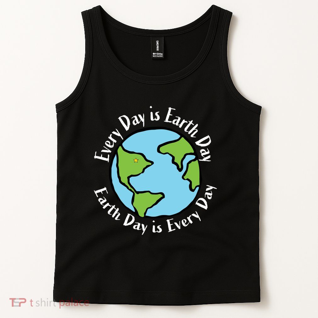 Every Day Is Earth Day World Tank Top
